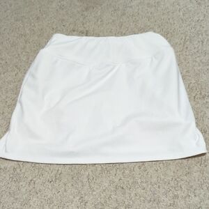 Elegant White Women's Skirt